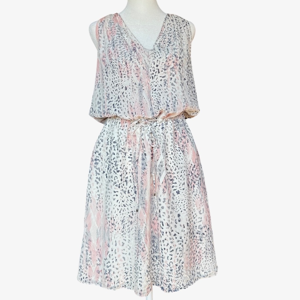 Rebecca Taylor 100% Silk Sleeveless Dress‎ Sz 6